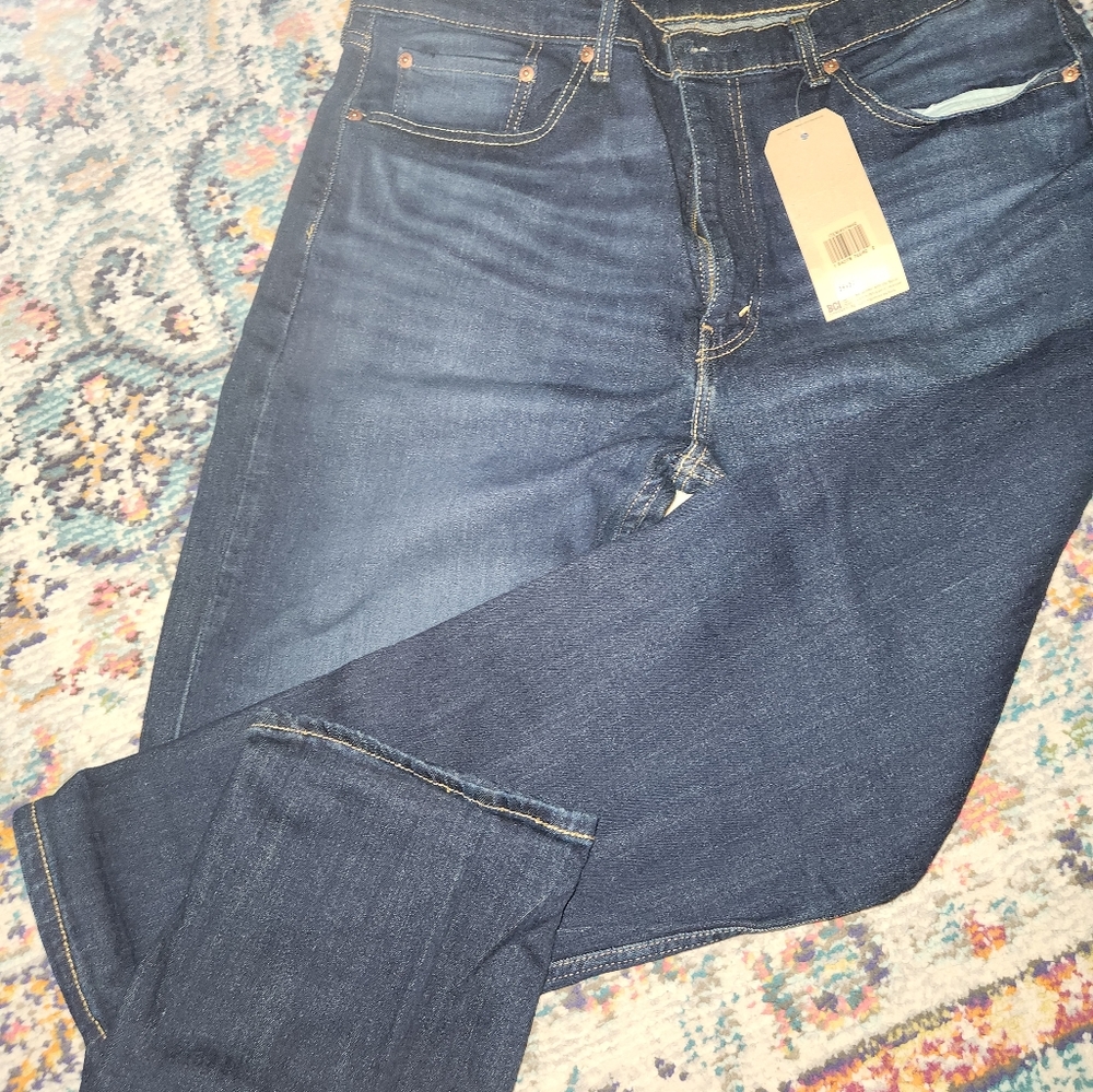 505 Regular Levi Mens Blue Denim Jeans Size W30 L30